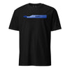 Crayon Eater - Blue Crayon T-Shirt - BLACK