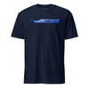 Crayon Eater - Blue Crayon T-Shirt - NAVY