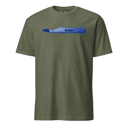 Crayon Eater - Blue Crayon T-Shirt