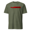 Crayon Eater - Red Crayon T-Shirt - OD GREEN