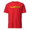 Crayon Eater - Yellow Crayon T-Shirt - RED
