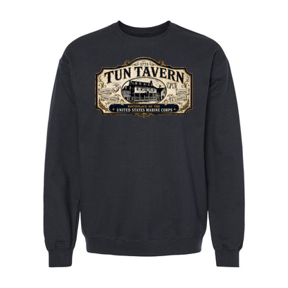 251st USMC Birthday Tun Tavern Vintage Sign Crewneck Sweatshirt
