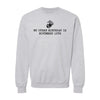 My Other Birthday is November 10th Crewneck Sweatshirt - HEATHER GRAY