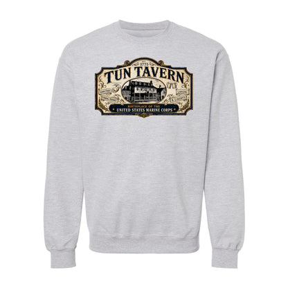 251st USMC Birthday Tun Tavern Vintage Sign Crewneck Sweatshirt