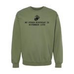 My Other Birthday is November 10th Crewneck Sweatshirt