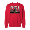 251 Years of Excellence USMC Birthday Crewneck Sweatshirt - Red