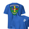 Combat Logistics Battalion 1 Front & Back T-Shirt - Royal