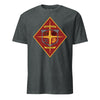 Combat Logistics Battalion 23 T-Shirt - Charcoal Heather