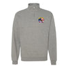 Combat Logistics Battalion 31 Quarter Zip Sweatshirt - Heather Grey