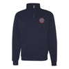 Combat Logistics Battalion 4 Quarter Zip Sweatshirt - Navy