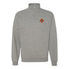Combat Logistics Battalion 6 Quarter Zip Sweatshirt - Heather Grey