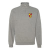 Combat Logistics Battalion 8 Quarter Zip Sweatshirt - Heather Grey