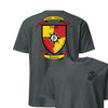 Combat Logistics Battalion 8 Front & Back T-Shirt - Charcoal Heather