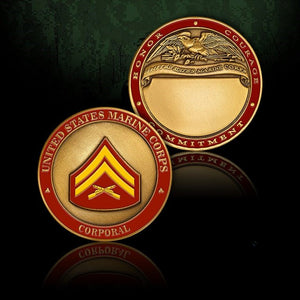 U.S. Marine Corps Corporal Challenge Coin