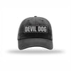 Devil Dog Carbon Fiber Patch Dad Hat - BLACK