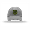 Earned Never Given OD Green Patch Dad Hat - GREY