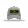Devil Dog OD Green Patch Dad Hat - GREY