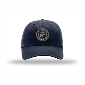 USMC Seal Carbon Fiber Patch Dad Hat