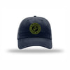 Earned Never Given OD Green Patch Dad Hat - NAVY