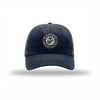 Earned Never Given Carbon Fiber Patch Dad Hat - NAVY