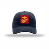 Scarlet & Gold EGA PVC Patch Dad Hat - NAVY
