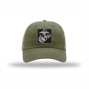 EGA Square Carbon Fiber Patch Dad Hat
