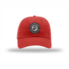 Earned Never Given Carbon Fiber Patch Dad Hat - RED