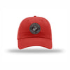 USMC Seal Carbon Fiber Patch Dad Hat - RED