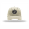 USMC Seal Carbon Fiber Patch Dad Hat - STONE
