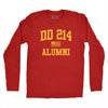 Longsleeve DD-214 T-Shirt - RED