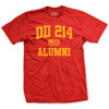 DD-214 T-Shirt - RED