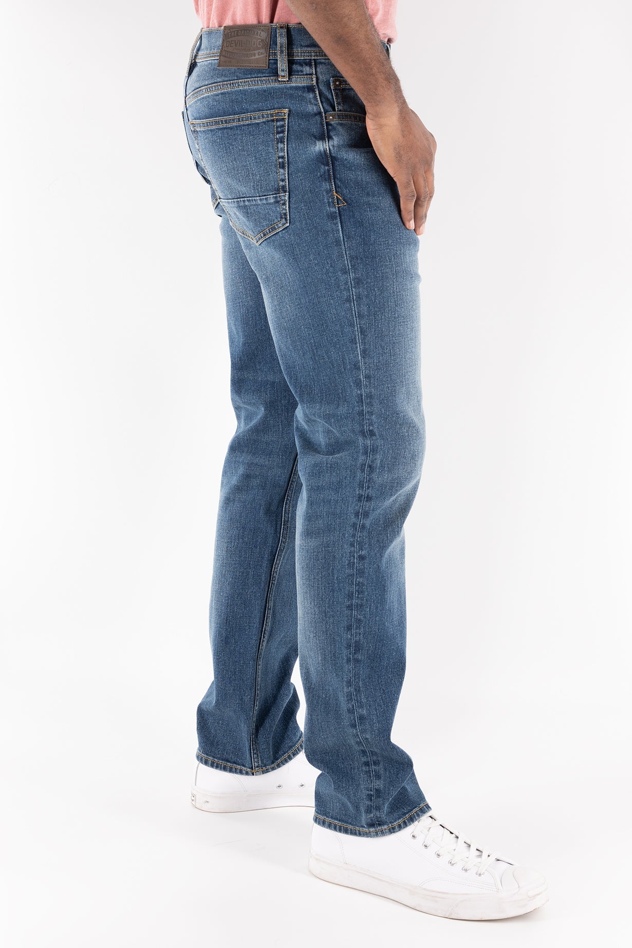 Slim Straight Jean - Ash