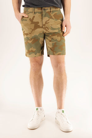 Chino Short 9-inch in Dusty Camo - front view