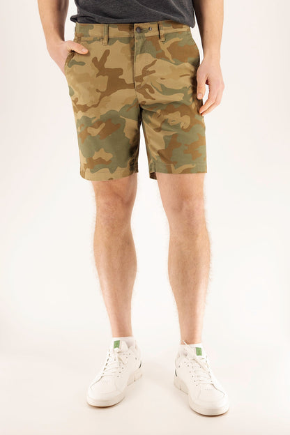 Chino Short 9-inch in Dusty Camo - front view