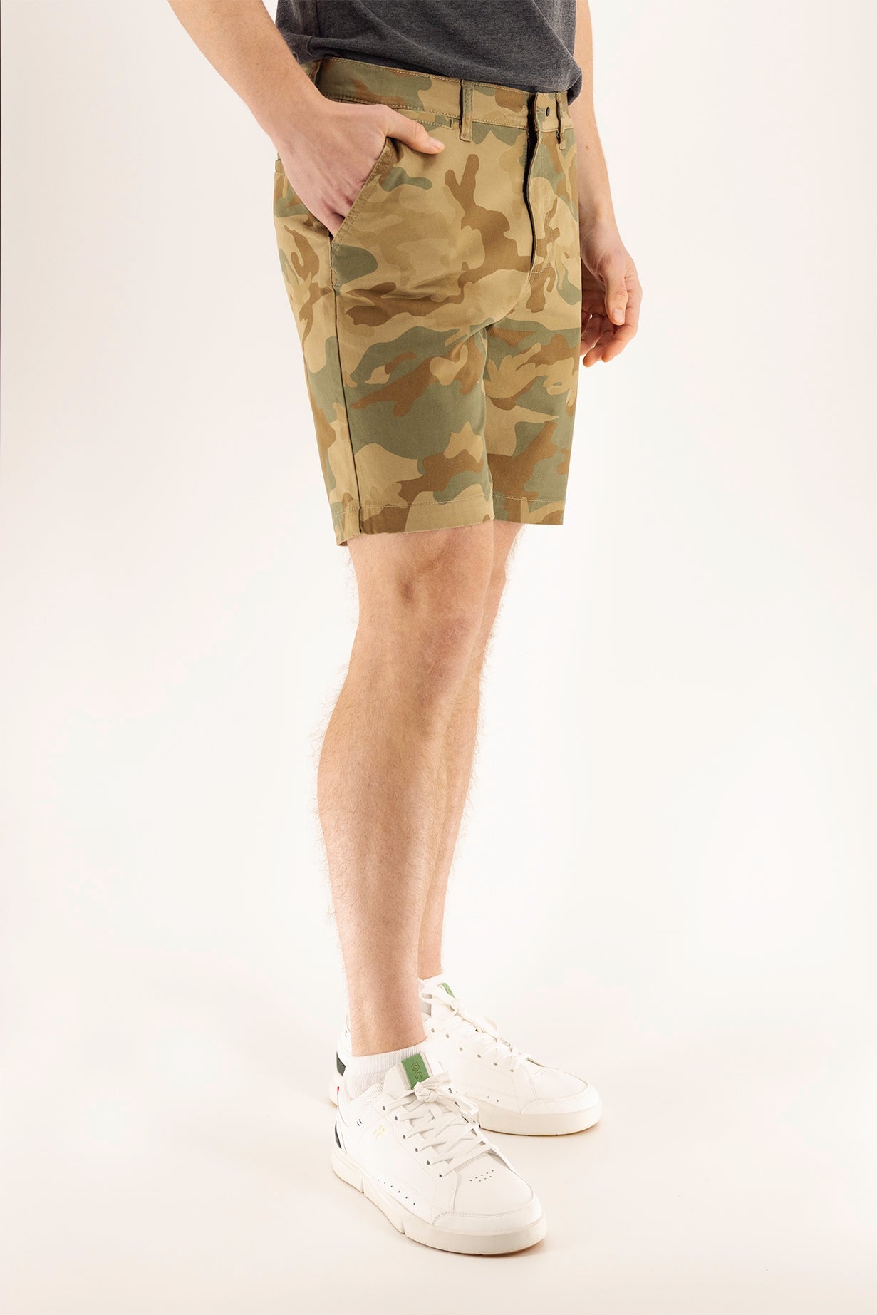 Chino Short 9" - Dusty Camo