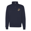 Desert Marpat Camo Quarter Zip Sweatshirt - NAVY