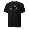 Diagonal Subdued Flag T-Shirt - BLACK