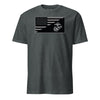 Diagonal Subdued Flag T-Shirt - CHARCOAL HEATHER