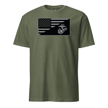 Diagonal Subdued Flag T-Shirt