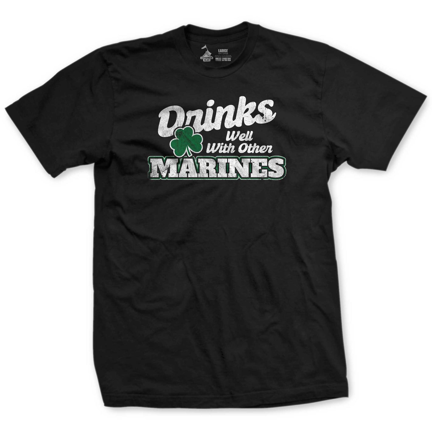 Drinks Well With Other Marines T-Shirt
