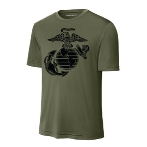 Eagle Globe & Anchor Performance T-Shirt