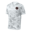 Camohex Earned Never Given Circle Left Chest Performance T-Shirt - CAMOHEX WHITE