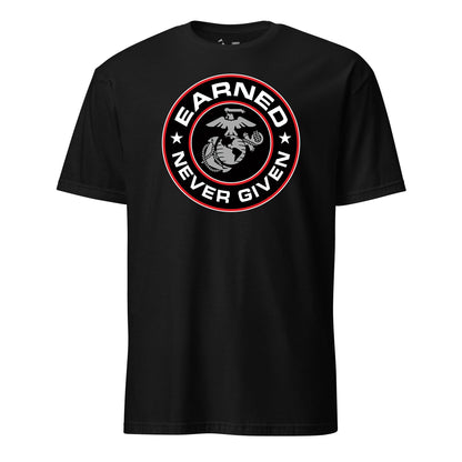 Earned Never Given Circle T-Shirt