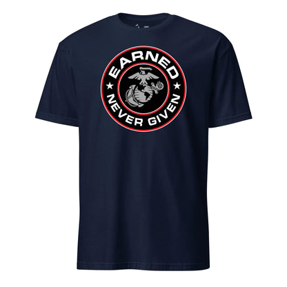 Earned Never Given Circle T-Shirt