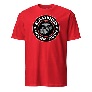 Earned Never Given Circle T-Shirt