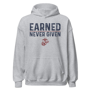 Earned Never Given Hoodie