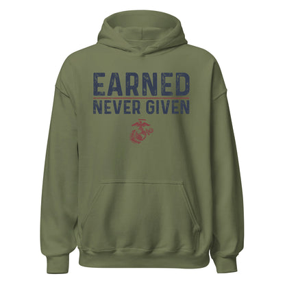 Earned Never Given Hoodie