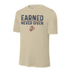 Earned Never Given Vintage Performance T-Shirt - SAND