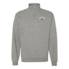 Earned Never Given Quarter Zip Sweatshirt - Grey