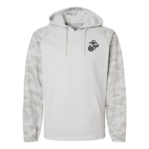 EGA Camo Fleece Performance Hooded Sweatshirt -Black Logo